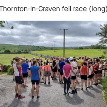 THORNTON IN CRAVEN FELL RACE – SUNDAY 28TH MAY,2023